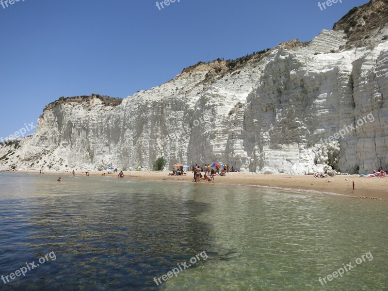 Scala Dei Turchi Stairs Of Turks Sicily Limestone Vacations