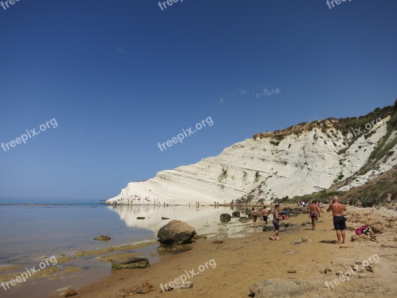 Scala Dei Turchi Stairs Of Turks Sicily Limestone Vacations