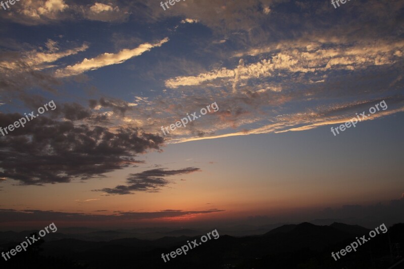 Sky Nature Landscape Cloud Fleece Clouds