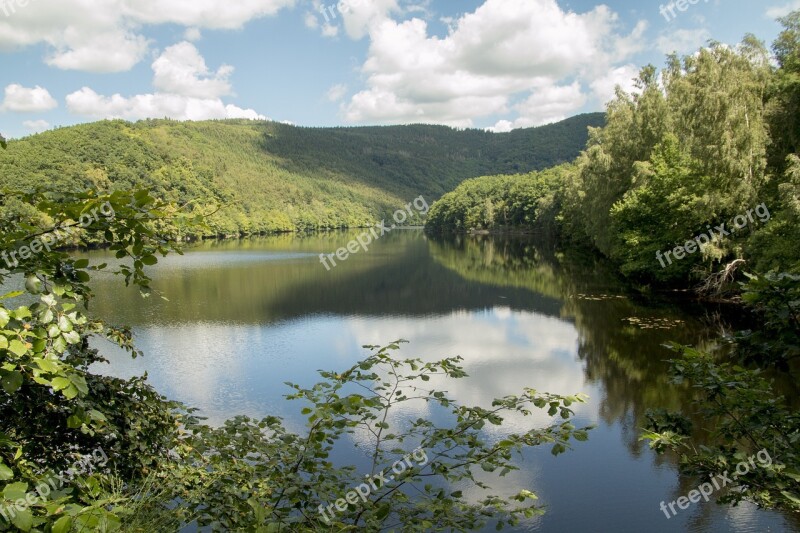 Lake Forest Eifel Germany National Park