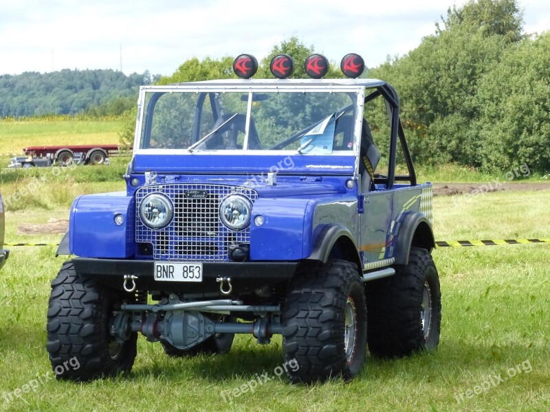 Jeep Land-rover Car Show Falköping Grass