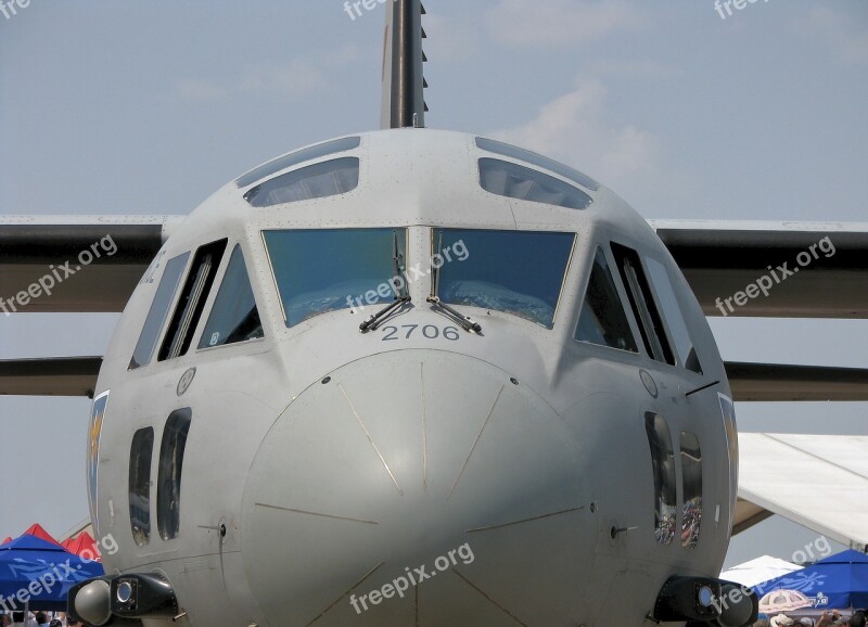 Aircraft Airplane Cargo Plane C 27j Spartan