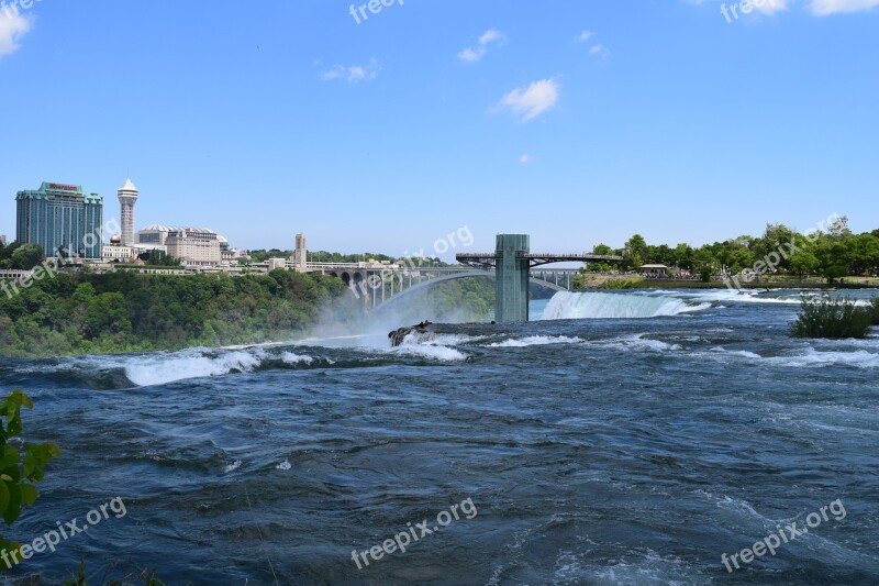 American Falls Niagara Falls State Park Waterfall 7 Wonders Free Photos