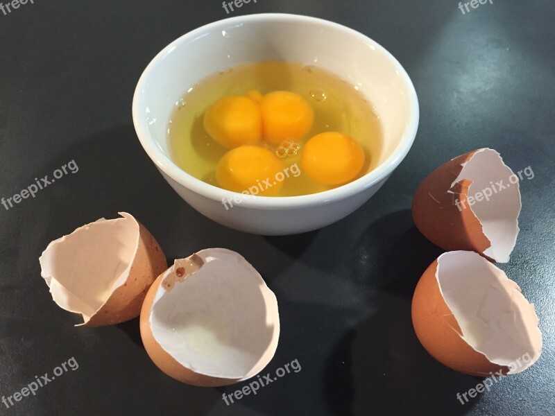 Double Yolk Eggs Free Photos