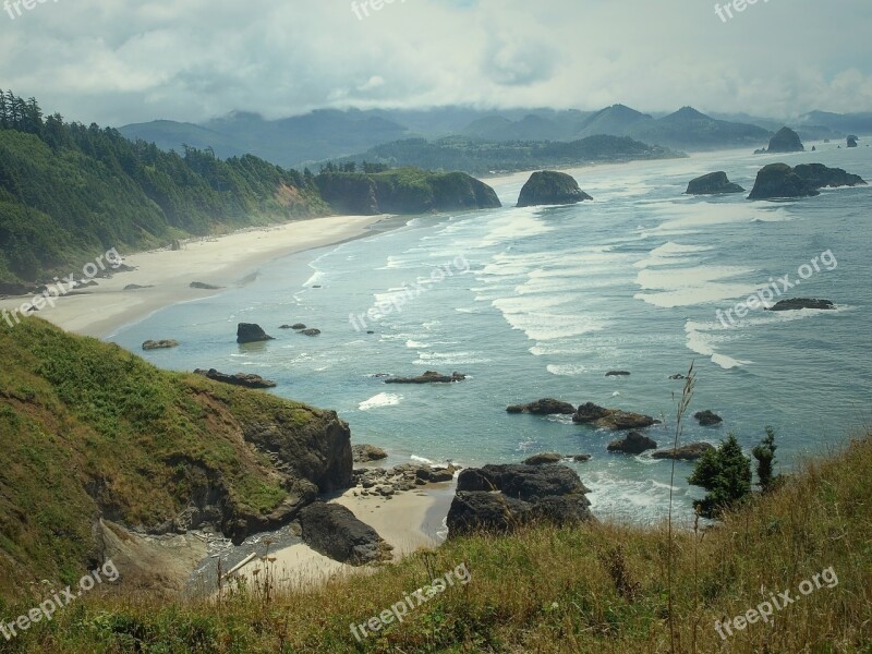 Landscape Natue Park Scenic Ocean