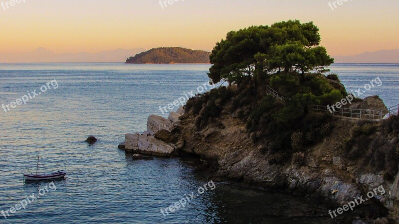 Greece Skiathos Plakes Cape Rock