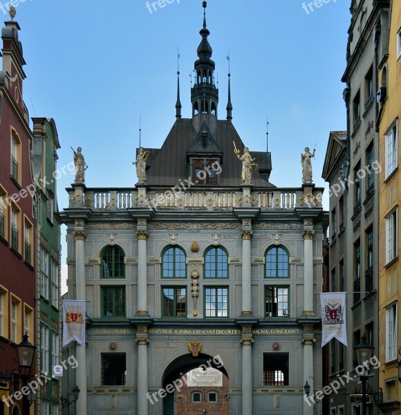 Gdańsk Golden Gate Architecture Free Photos