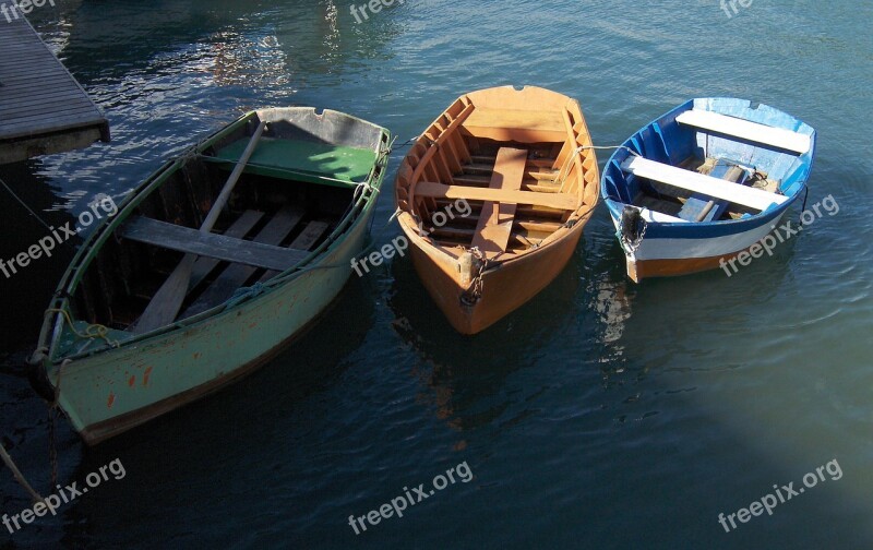 Boat Rowing Beach Trapiche Free Photos