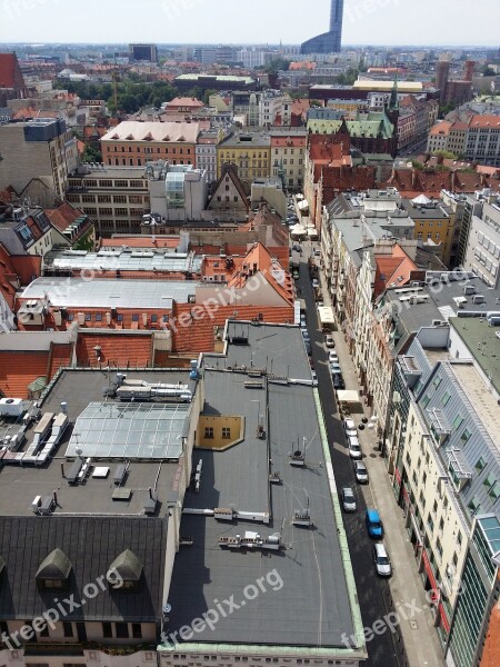 City Wrocław Architecture Buildings Poland