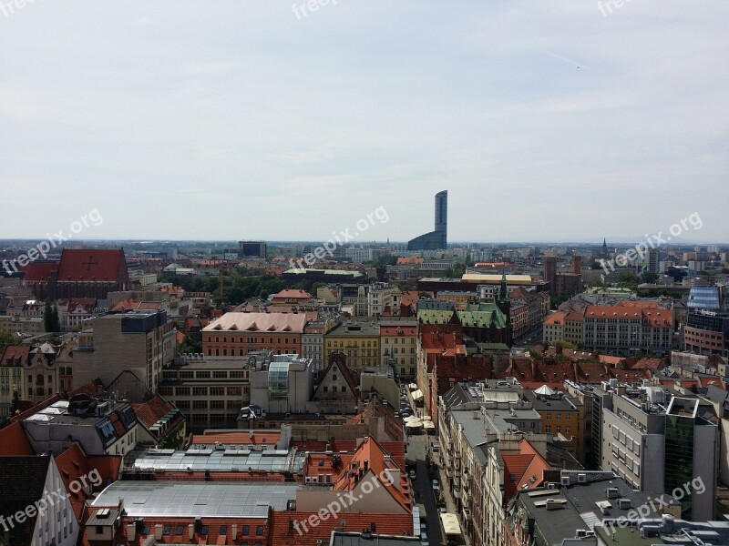 City Wrocław Architecture Buildings Poland