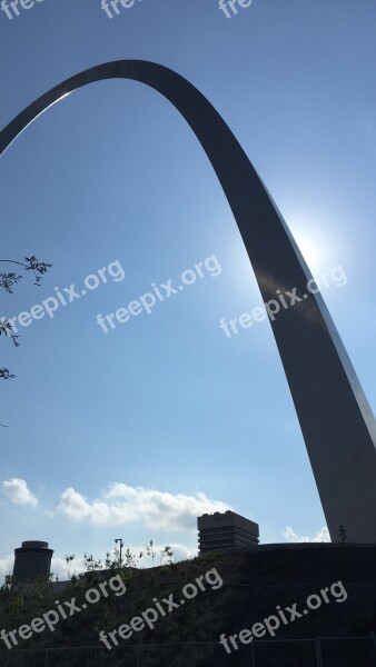 St Louis Missouri Arch Gateway To The West Free Photos