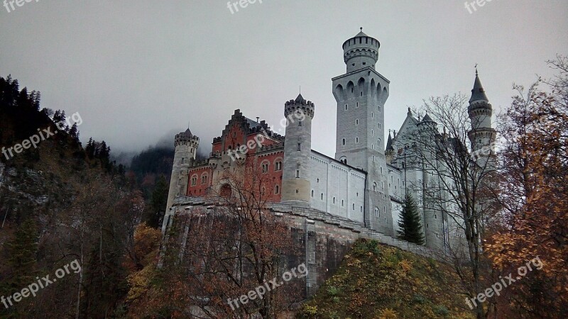 Neuschwanstein Castle Romantic Europe Landmark