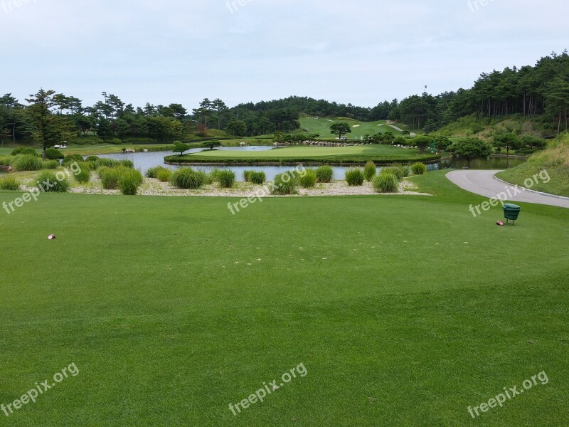 Golf Golf Course Field Free Photos