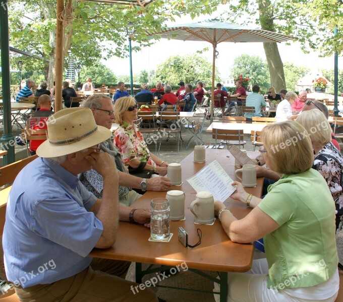 Summer Beer Garden Celebrate Human Beer