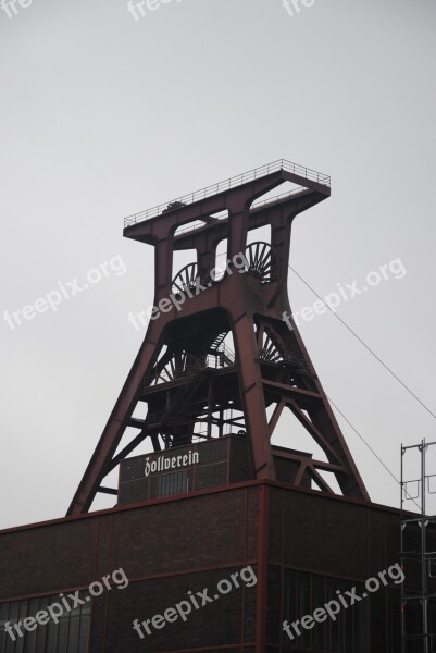 Zollverein Headframe Ruhr Area Carbon Bill