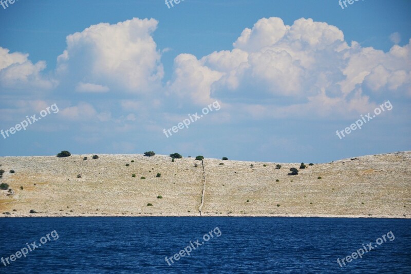 Kornati Islands Croatia Coast Island Adriatic Sea