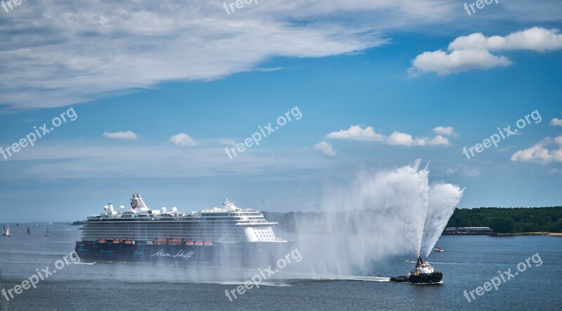 My Ship Cruise Kiel Ship Baltic Sea