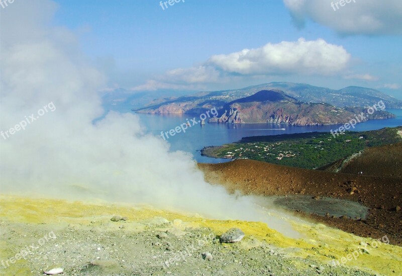 Eruption Nature Volcanic Hot Geothermal