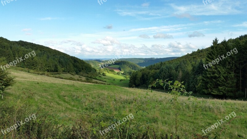 Willingen Germany Nature Landscape Summer