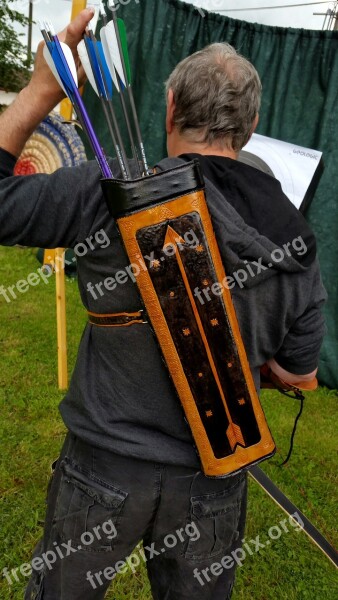 Quiver Archer Leather Accessories Handmade Darts