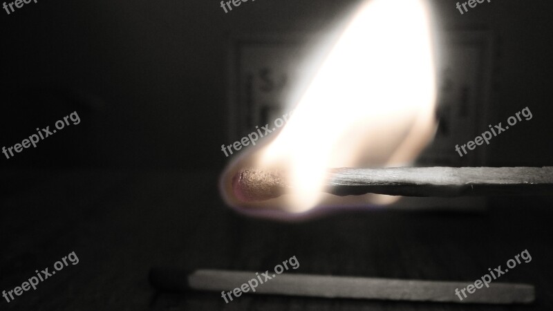 Match Fire Stick Free Photos