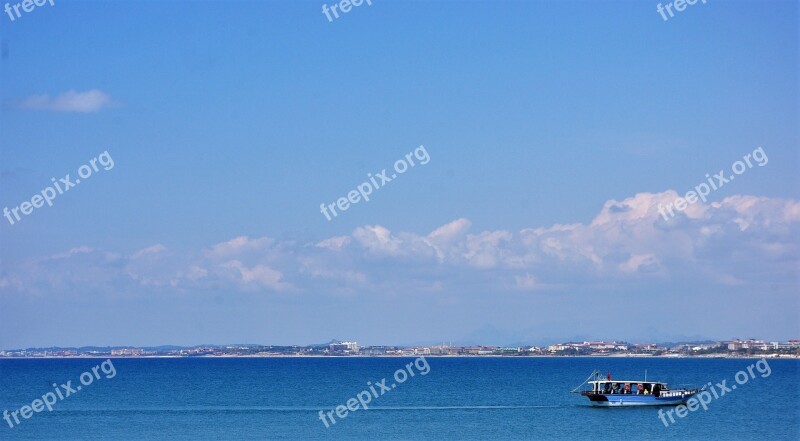 Ship Turkey Sea Sky Bosphorus