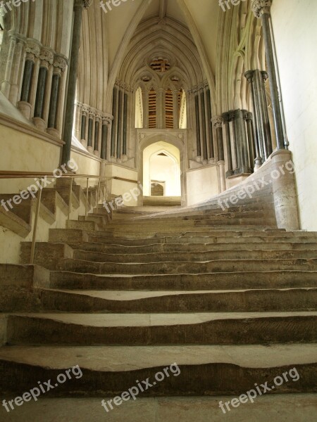 Staircase Gradually Stairs Beaten History