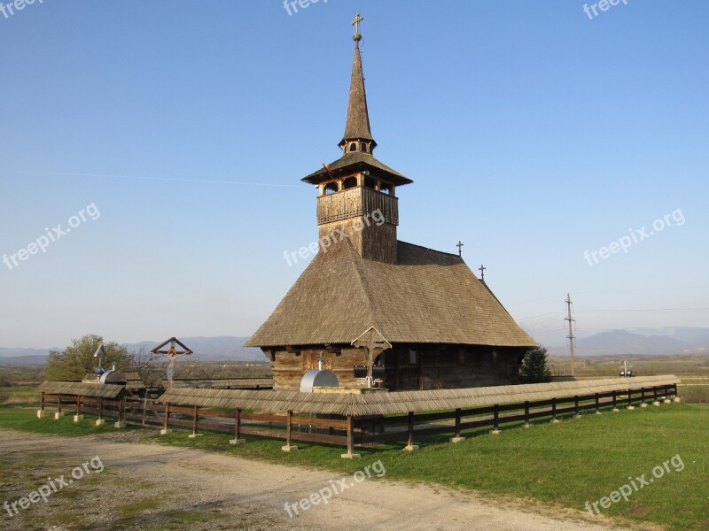 Wooden Church Cucuceni Bihor Crisana Transylvania