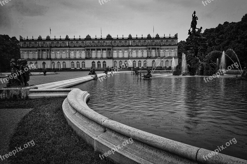 Herrencheimsee Gardens Water Fountains Scenic