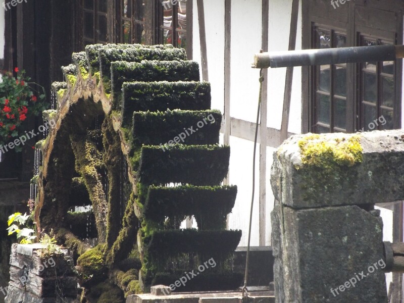 Mill Wheel Mill Waterwheel Water Turn