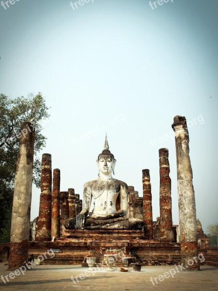 Ancient Architecture Art Asia Ayutthaya