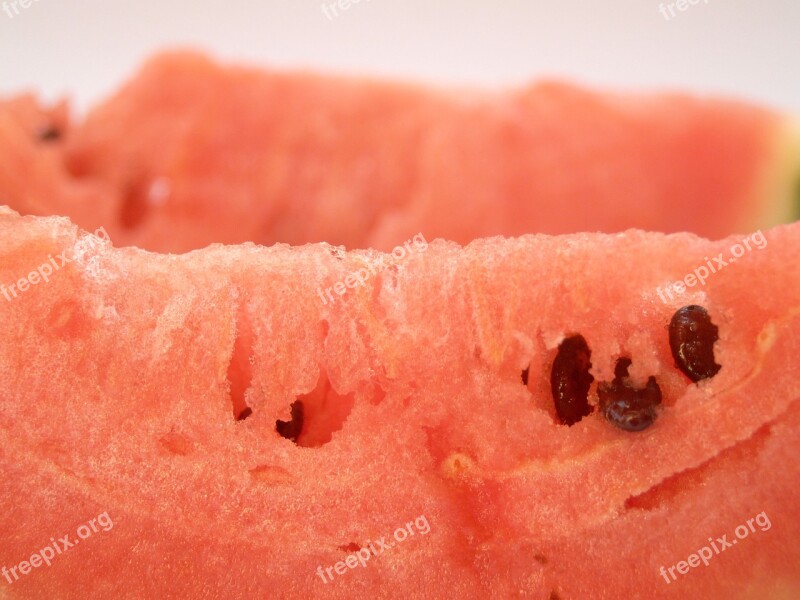 Watermelon Slice Isolated Seeded Delicious