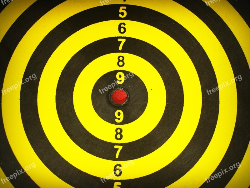 Target Goal Aiming Dartboard Aim