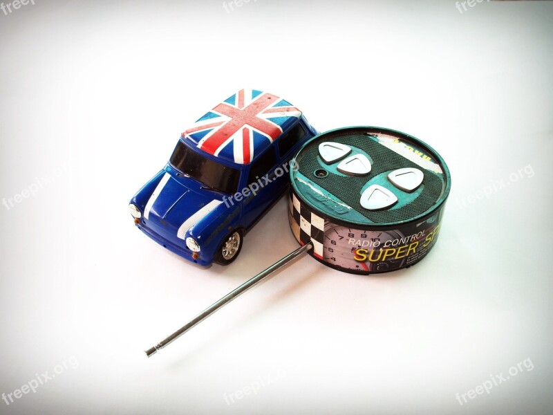 Car Toy Fiat Red Object