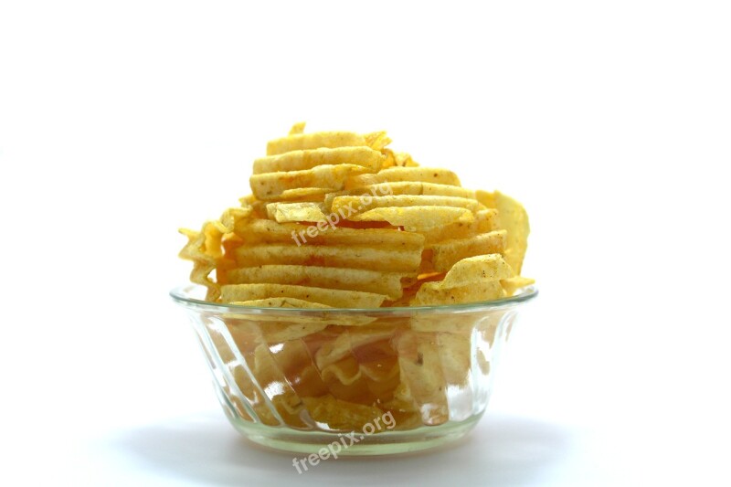 Snack Snacking Potato Food Bowl