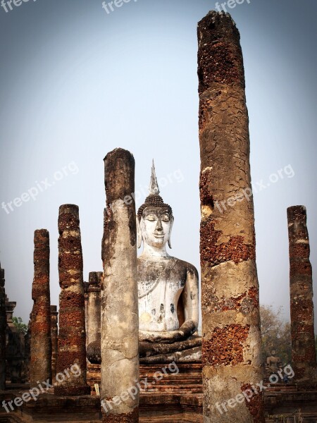 Ancient Architecture Art Asia Ayutthaya