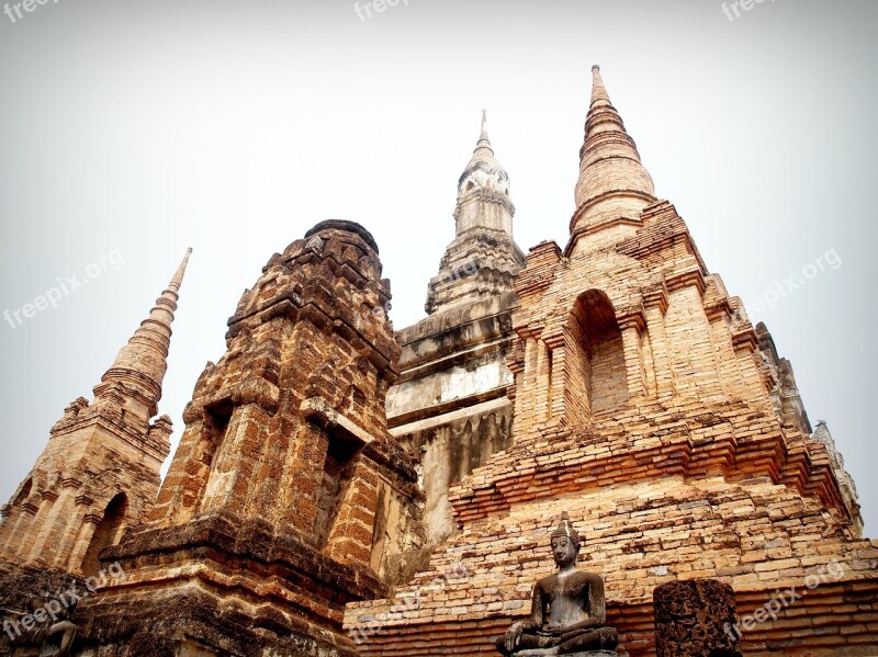 Ancient Architecture Art Asia Ayutthaya