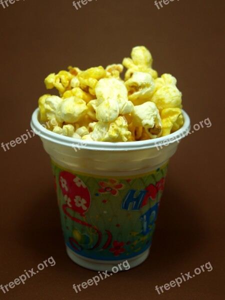 Popcorn Corn Pop Box Bucket