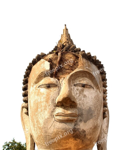 Ayutthaya Thailand Ethnicity Sculpture Oriental