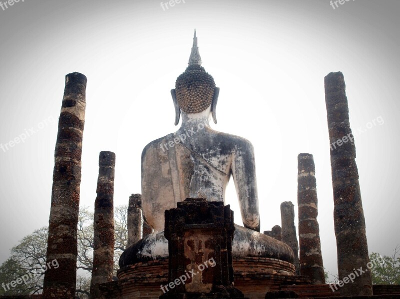 Ancient Architecture Art Asia Ayutthaya