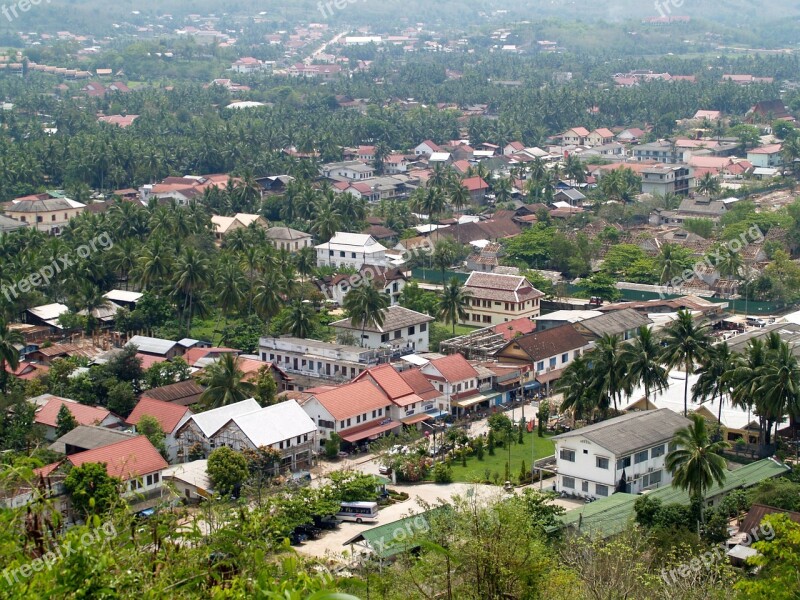 Luang Prabang Laos Phabang Asia Mekong