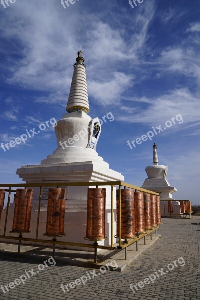 Baita Zhangye Tibetan Culture Free Photos