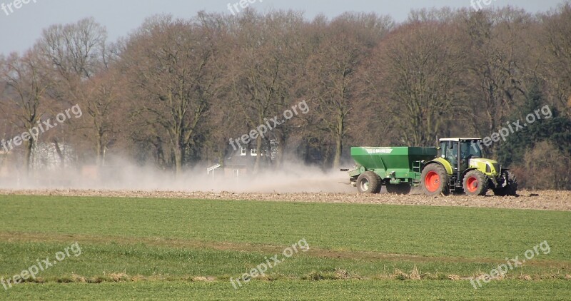 Harvest Tractors Agriculture Fields Farmers