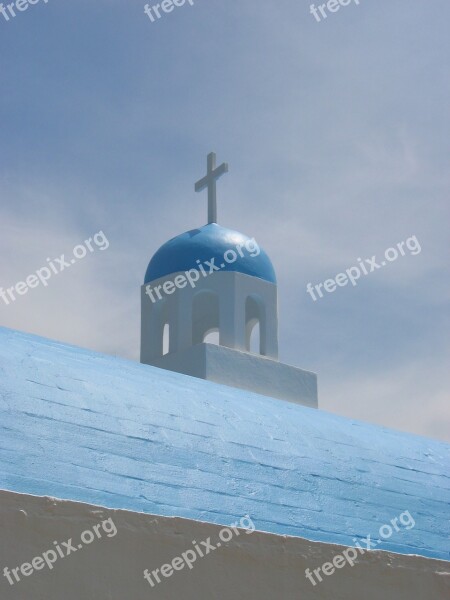 Greece Greek Greek Island Chapel Church