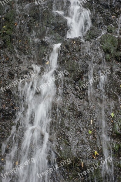 Waterfall Sources Source Of The River Water Nature