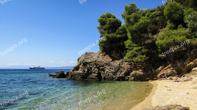 Greece Skiathos Diamanti Beach Beach Island