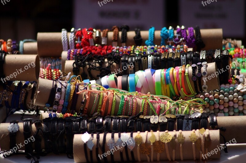 Bracelet Colors Booth Stall Bands