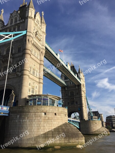 London Bridge Tower Bridge London River Bridge