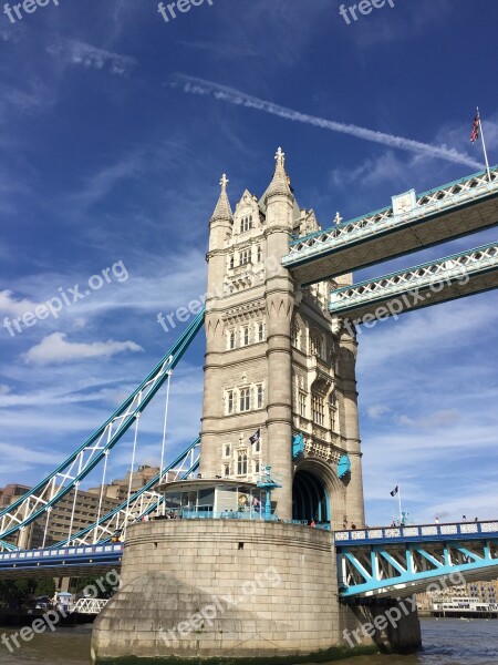 London Bridge Tower Bridge London River Bridge