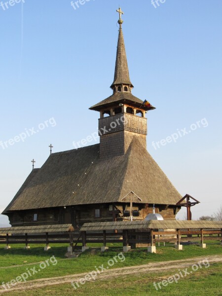 Wooden Church Cucuceni Transylvania Crisana Romania